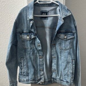 Denim Jacket by Zara - Light Blue